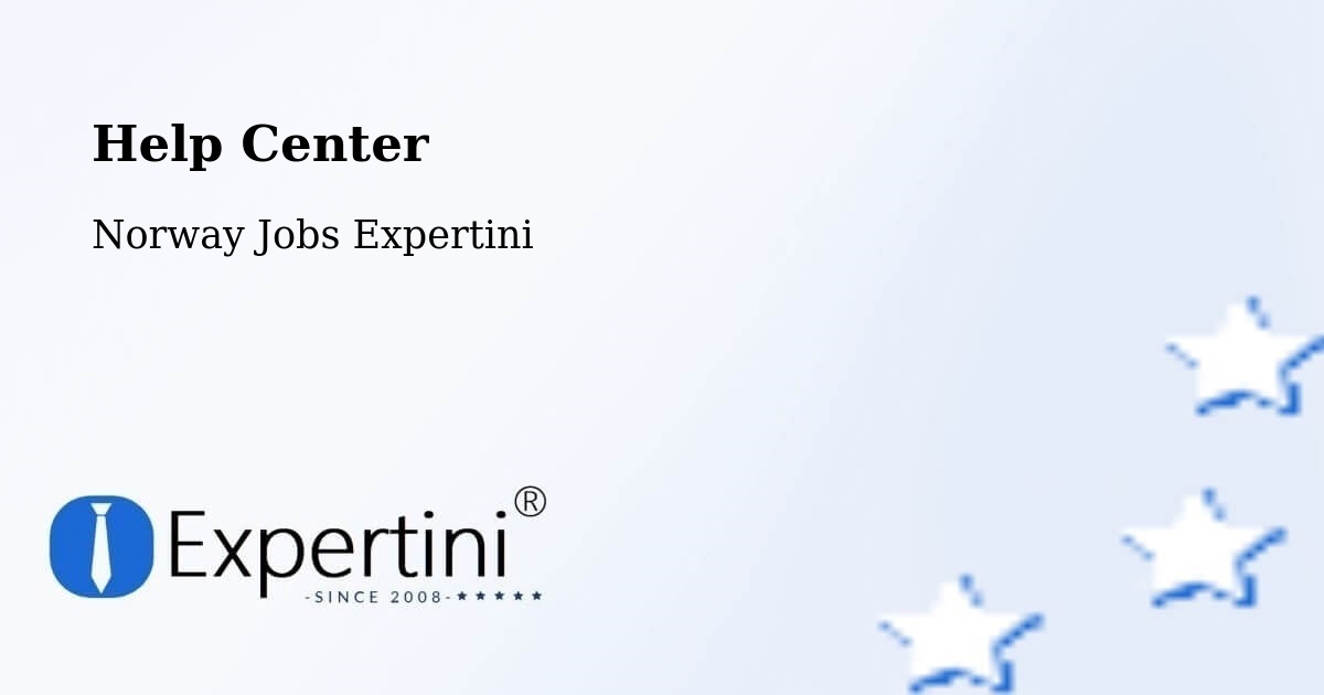 Help Center - Norway Jobs Expertini