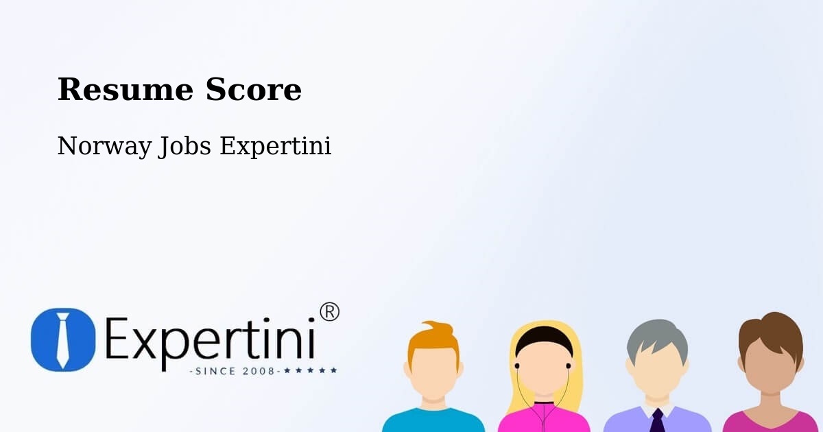 Resume Score & Job Description Match Tool – Hol - Norway Jobs Expertini